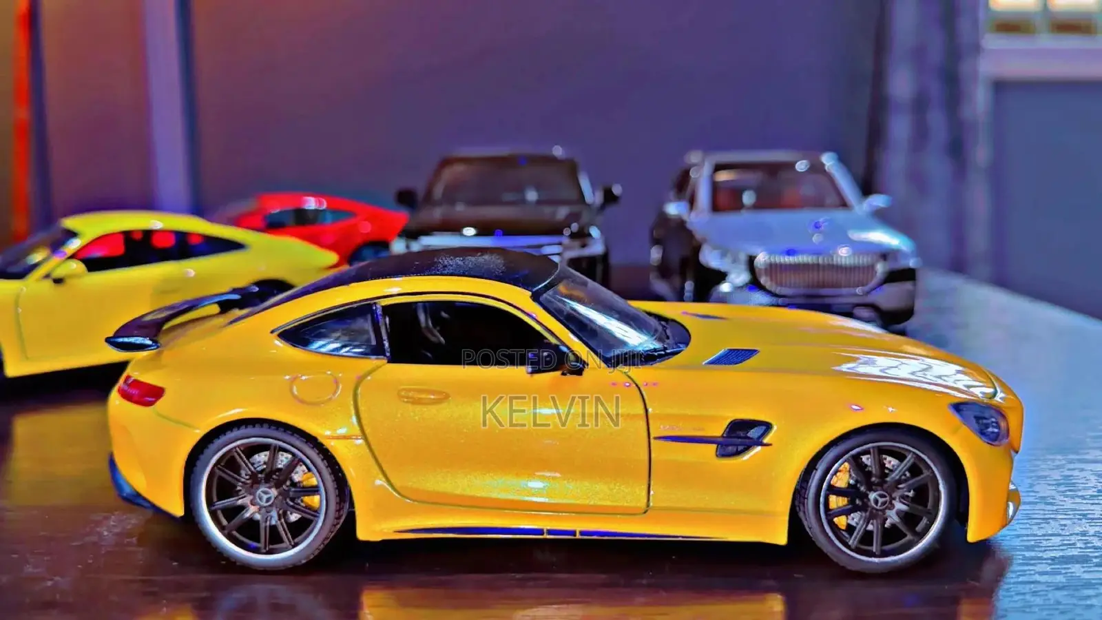 Realistic Benz GTR Alloy/Metalic Toy Car