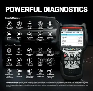 Innova 5610 Bi-Directional Car Diagnostic Scanner With Live Data