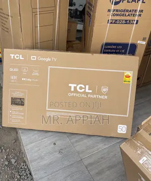 Choose TCL 50 Inch Qled Smart Screen Television(Black)2025