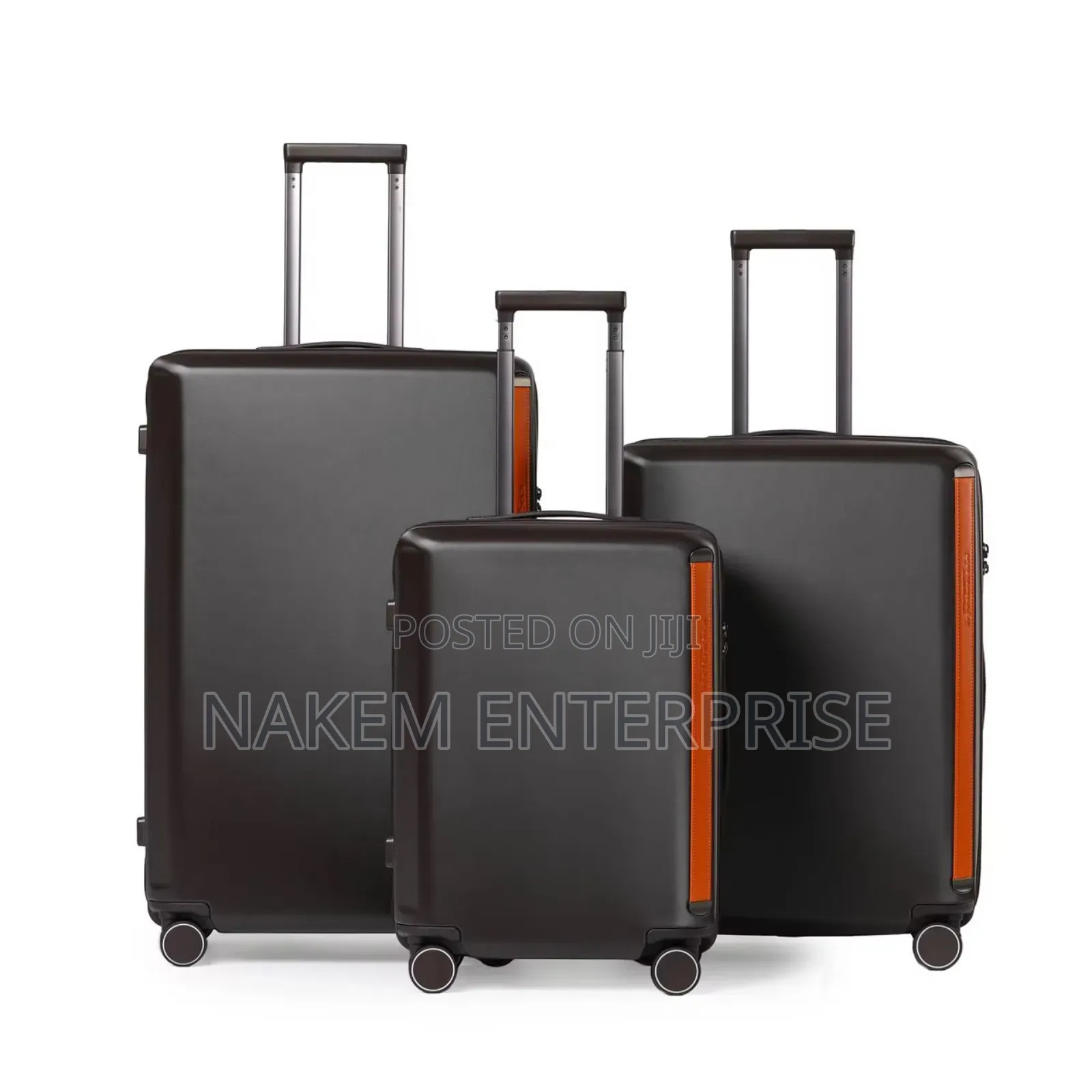 3in1 Large Capacity Pc Waterproof Travel Luggage Set With Tsa Locks