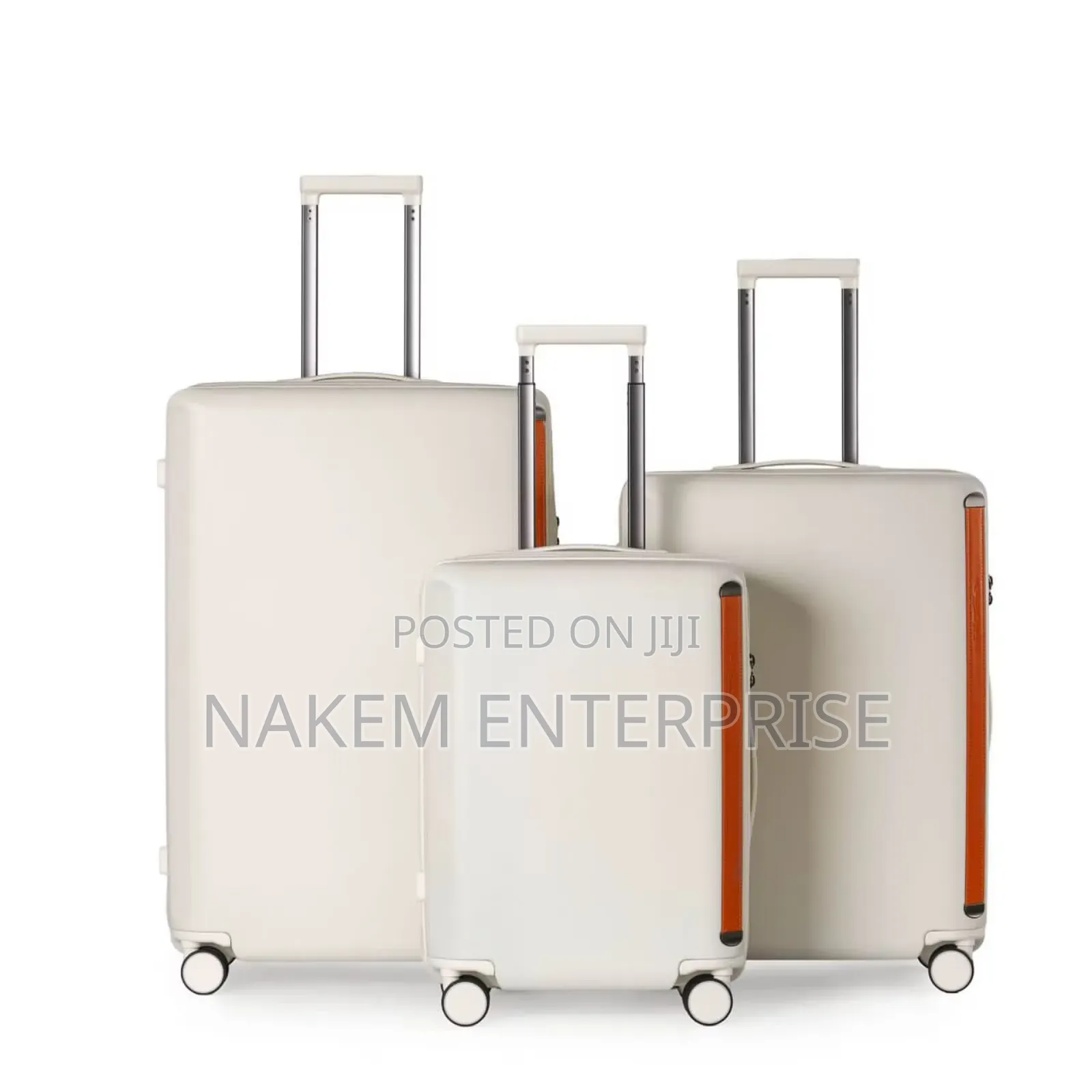 3in1 Large Capacity Pc Waterproof Travel Luggage Set With Tsa Locks
