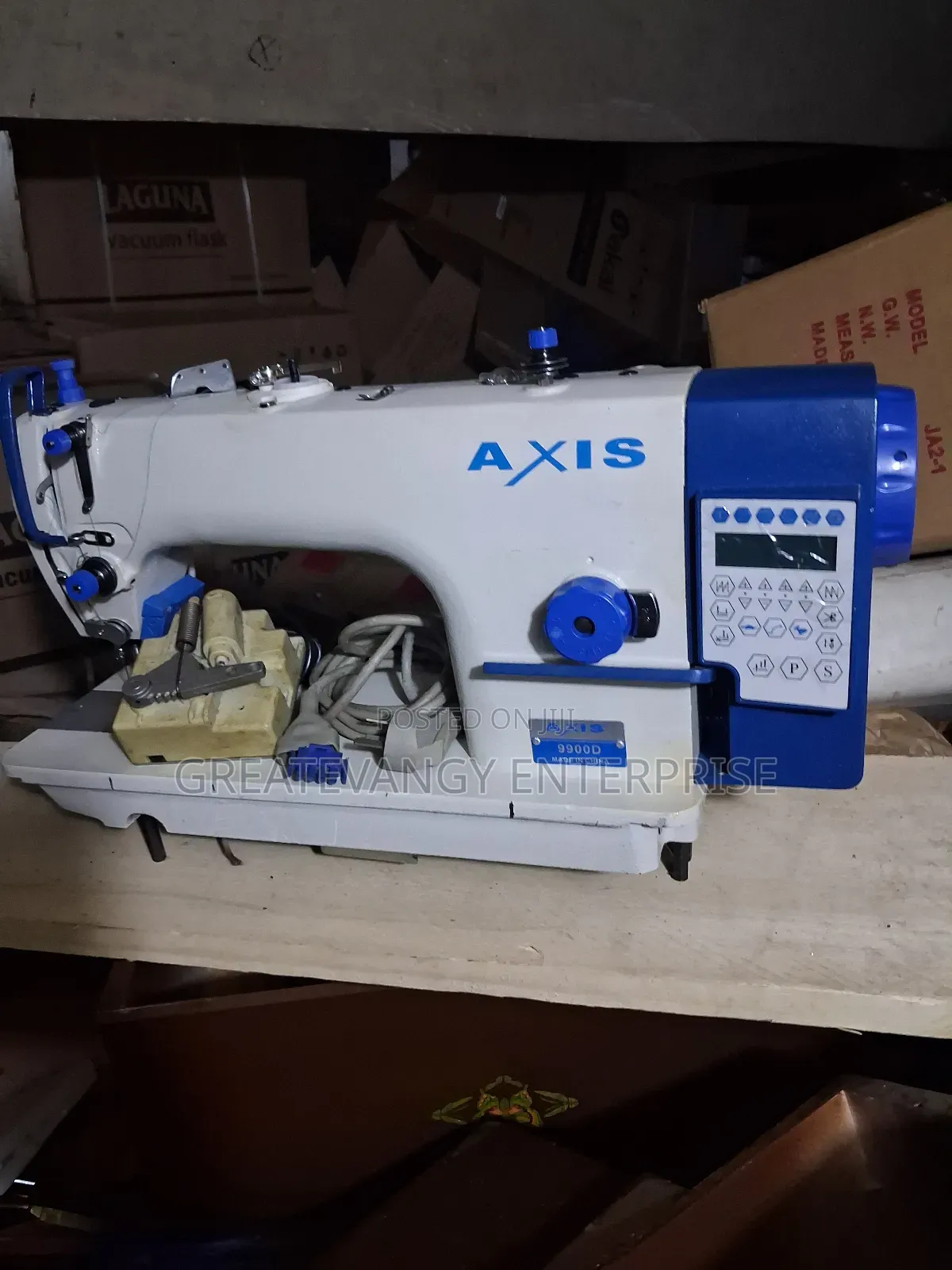 Foreign Used Full Digital Ind. Sewing Machine