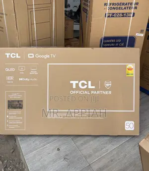 Get TCL 50 Inch Qled Smart Screen Television(Black)2025 Model