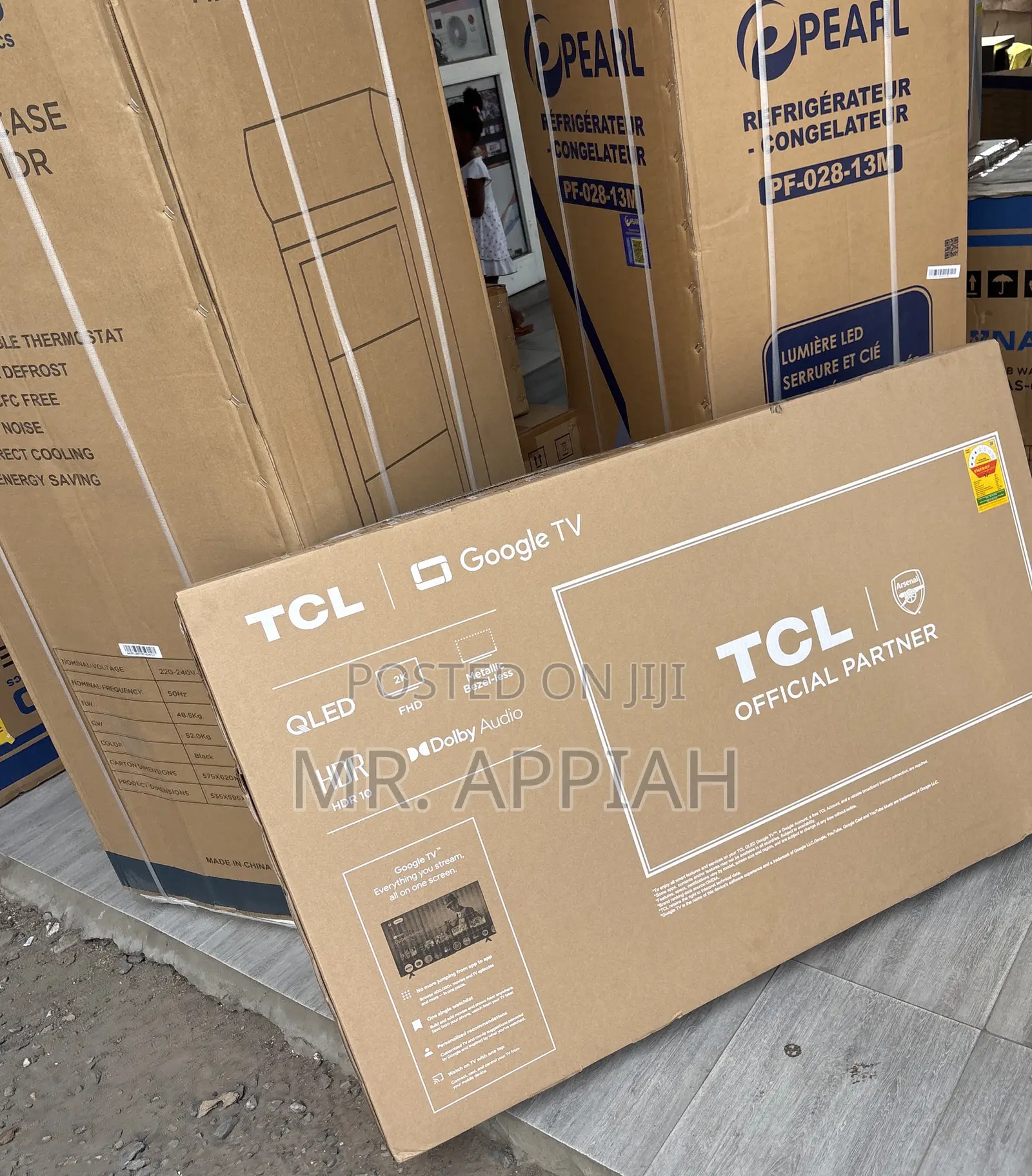 Choose Original TCL 50inch Qled Smart Screen Television(2025 Model)