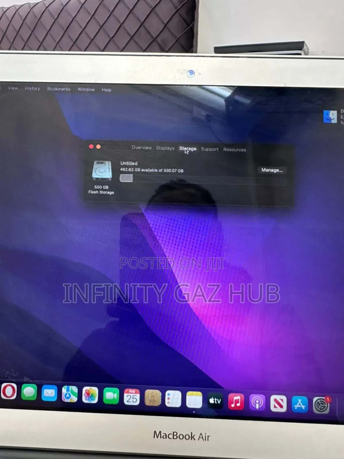 Laptop Apple MacBook Air 2017 8GB Intel Core i5 SSHD (Hybrid) 512GB