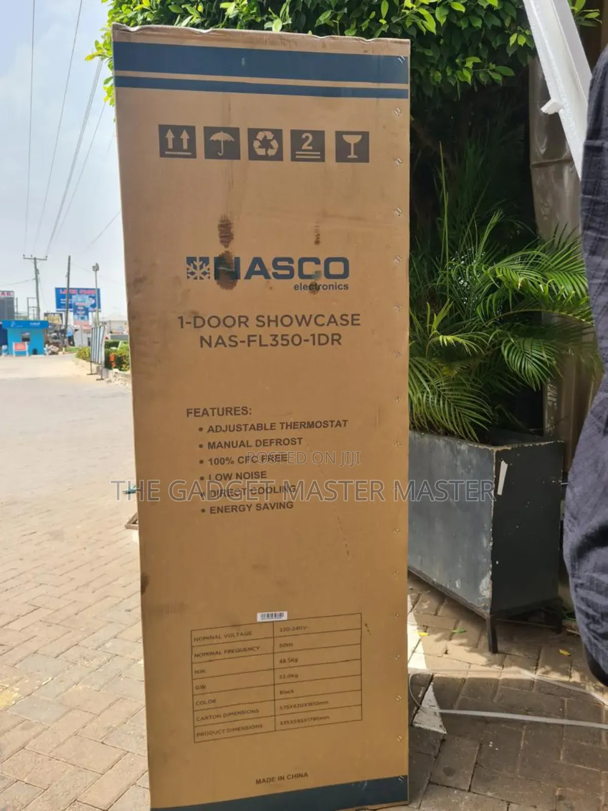 Nasco Commercial Beverage 288l Showcase Refrigerator