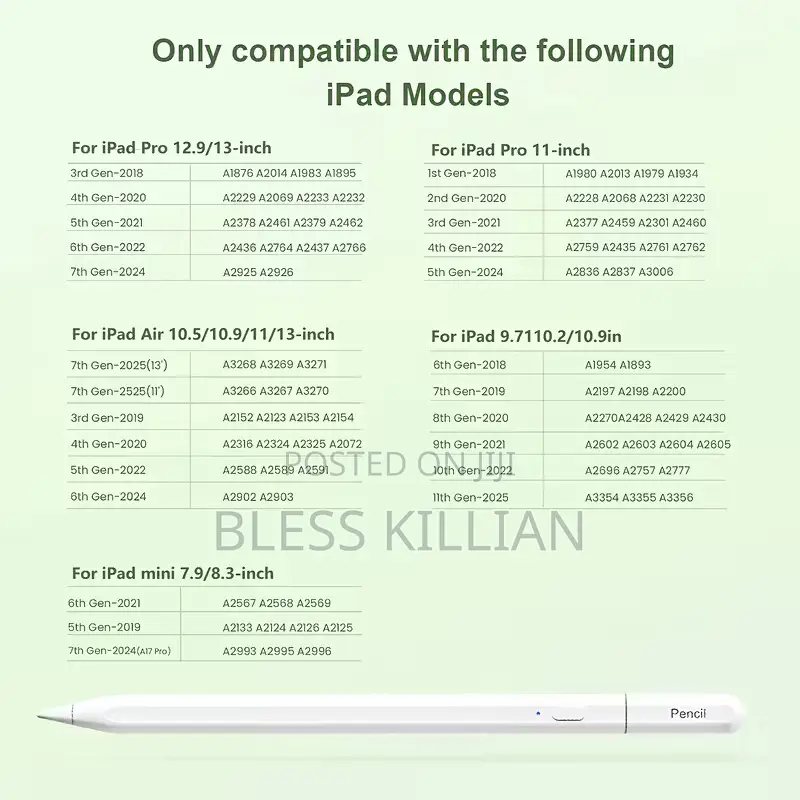 Palm Reject iPad Pen