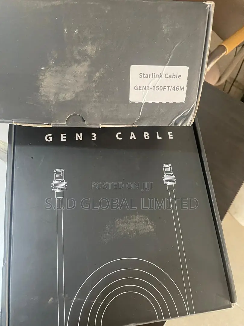 Weatherproof 150ft Cable Designed For Starlink Gen 3