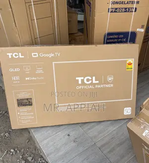 Super Quality TCL 50 Inch Qled Smart Screen Television(2025 Model)