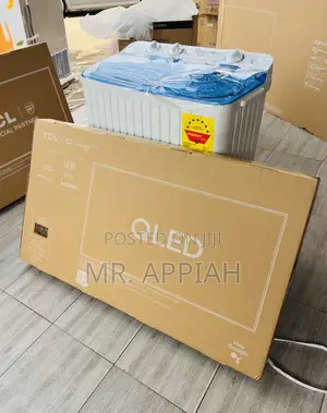 Extremely Quality TCL 43” Qled Smart Satellite Android Tv(Black)