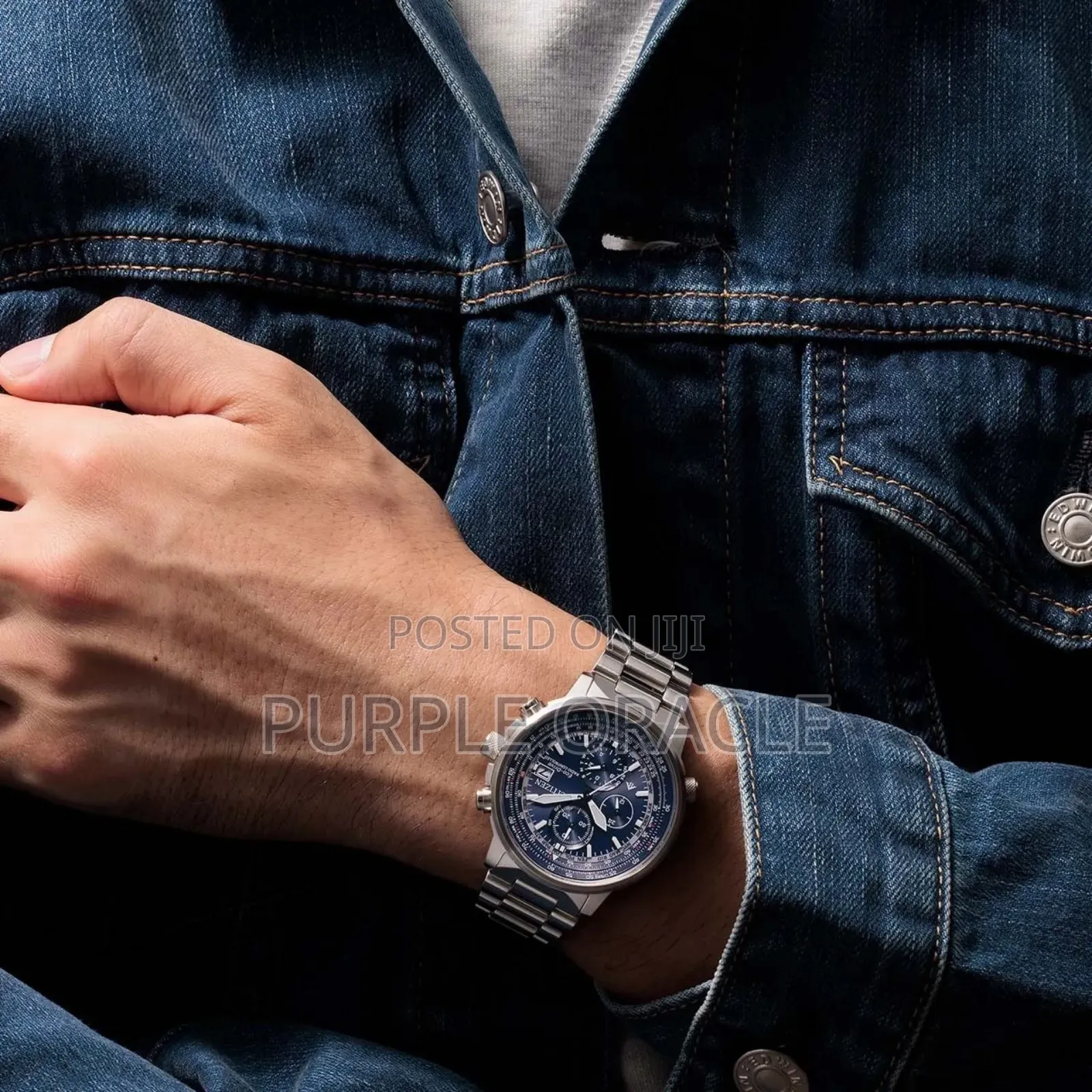 Citzen Eco-drive Promaster Navihawk A-t Blue Dial Watch At8300-58l
