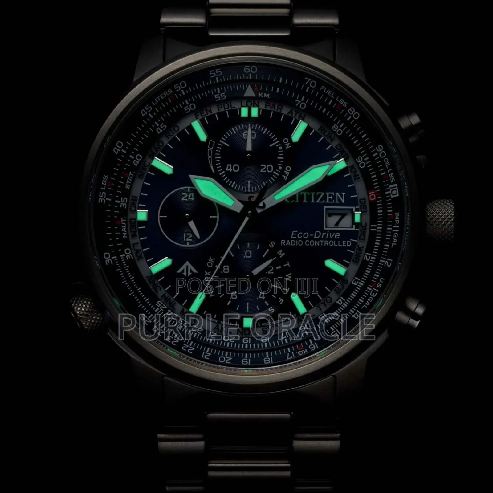 Citzen Eco-drive Promaster Navihawk A-t Blue Dial Watch At8300-58l
