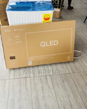 Quality TCL 43 Inch Qled Smart Screen Television(2025 Model) Black