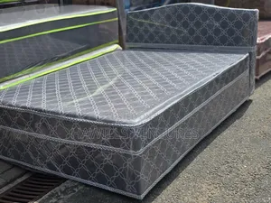 Brand New Double Bed With Inbuilt Mattress Conbination.(54×75cm)
