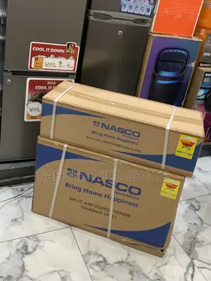 Ultra Modern White Nasco 1.5 Horsepower Split R410a Ac