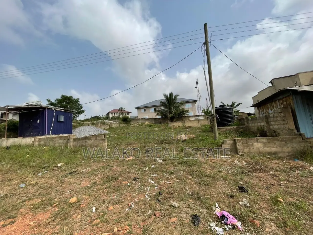 Half Plot of Land for Sale