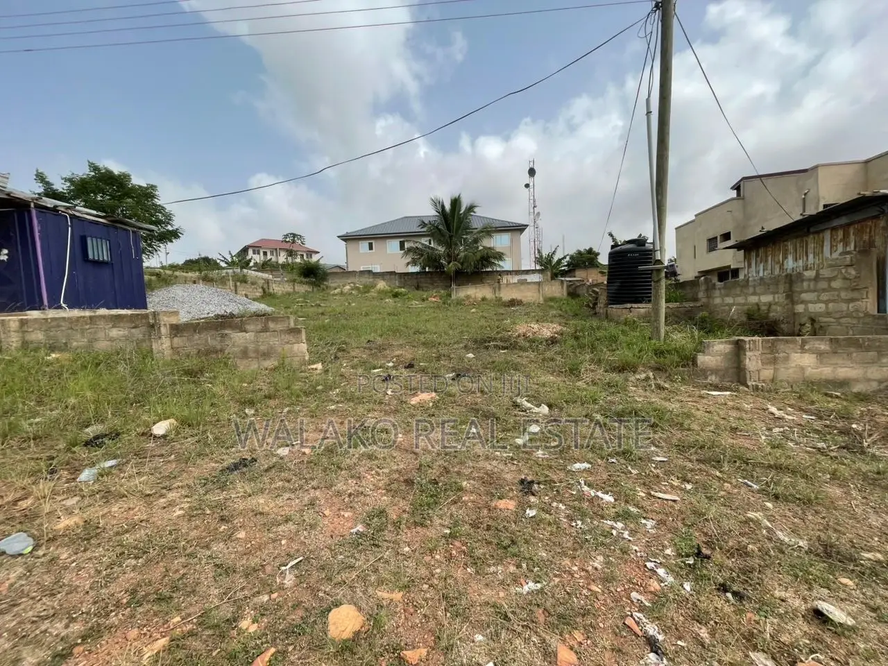 Half Plot of Land for Sale