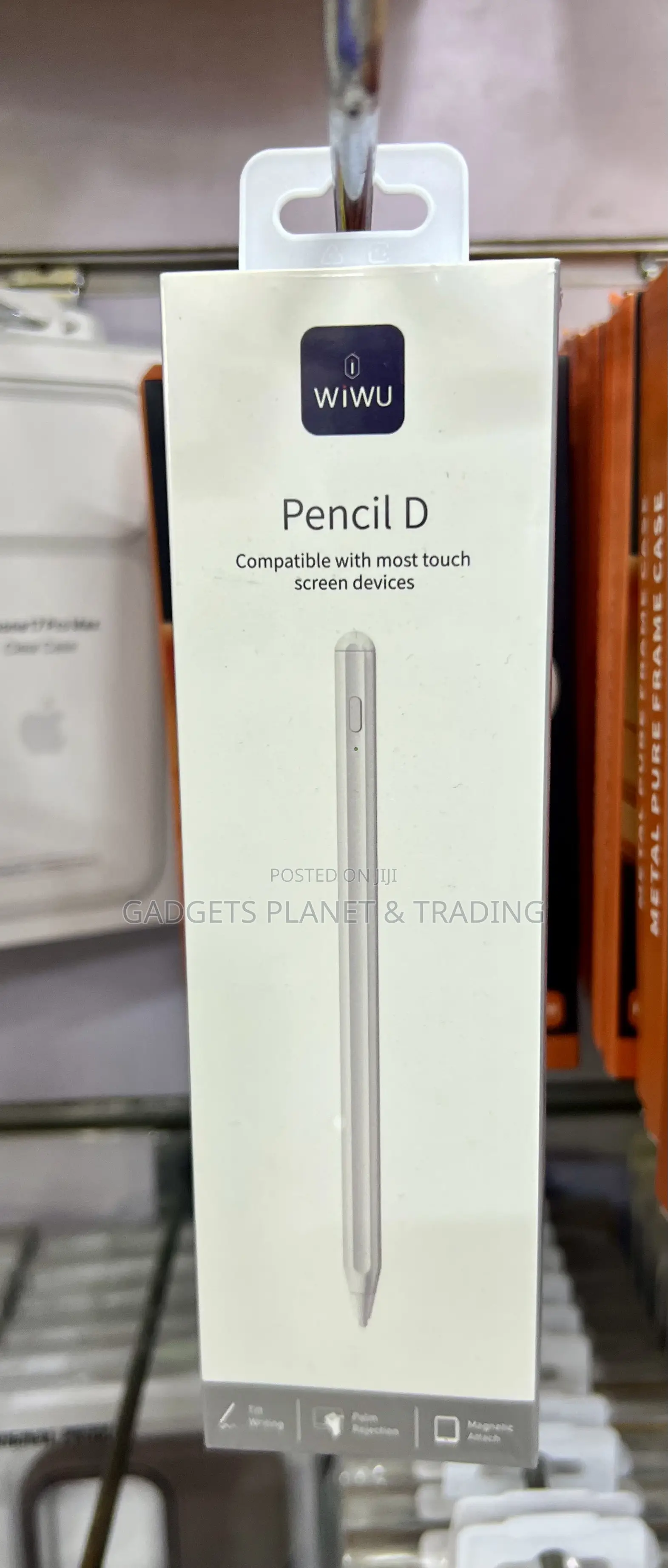 Wiwu Capacitive Active Universal Smart Pressure Touch Stylus Pencil D