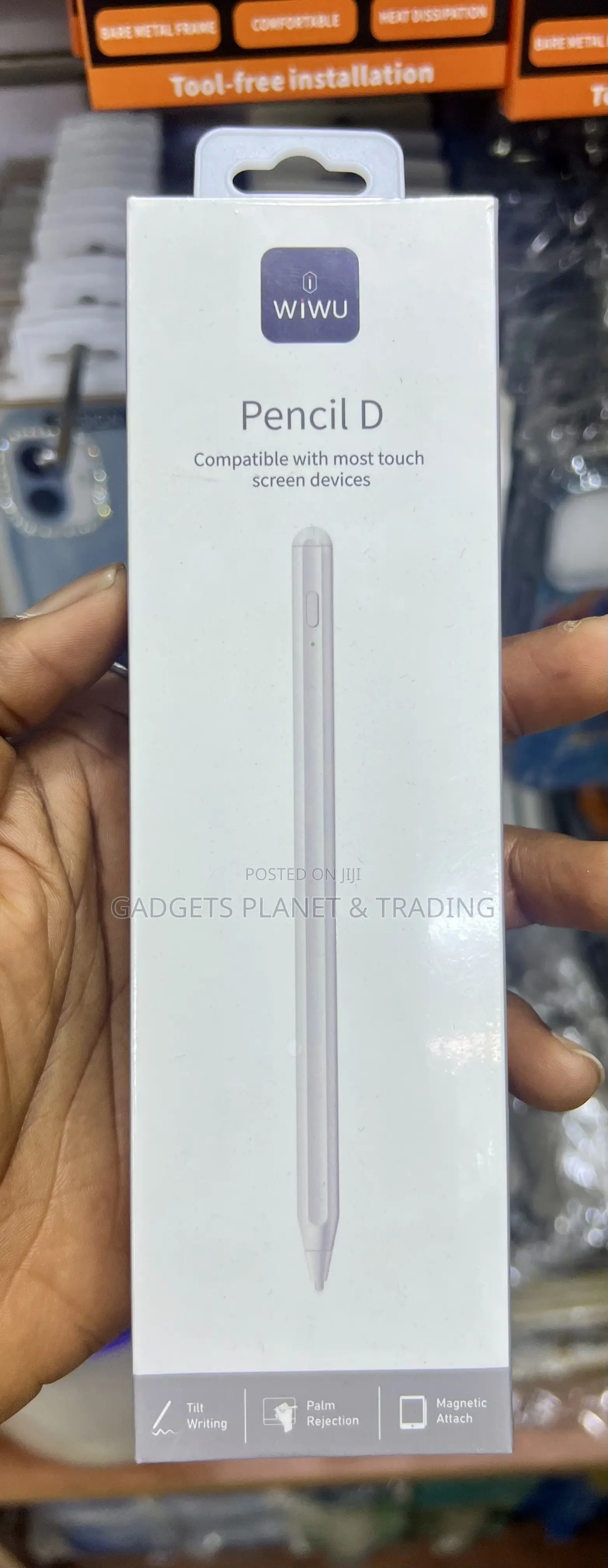 Wiwu Capacitive Active Universal Smart Pressure Touch Stylus Pencil D