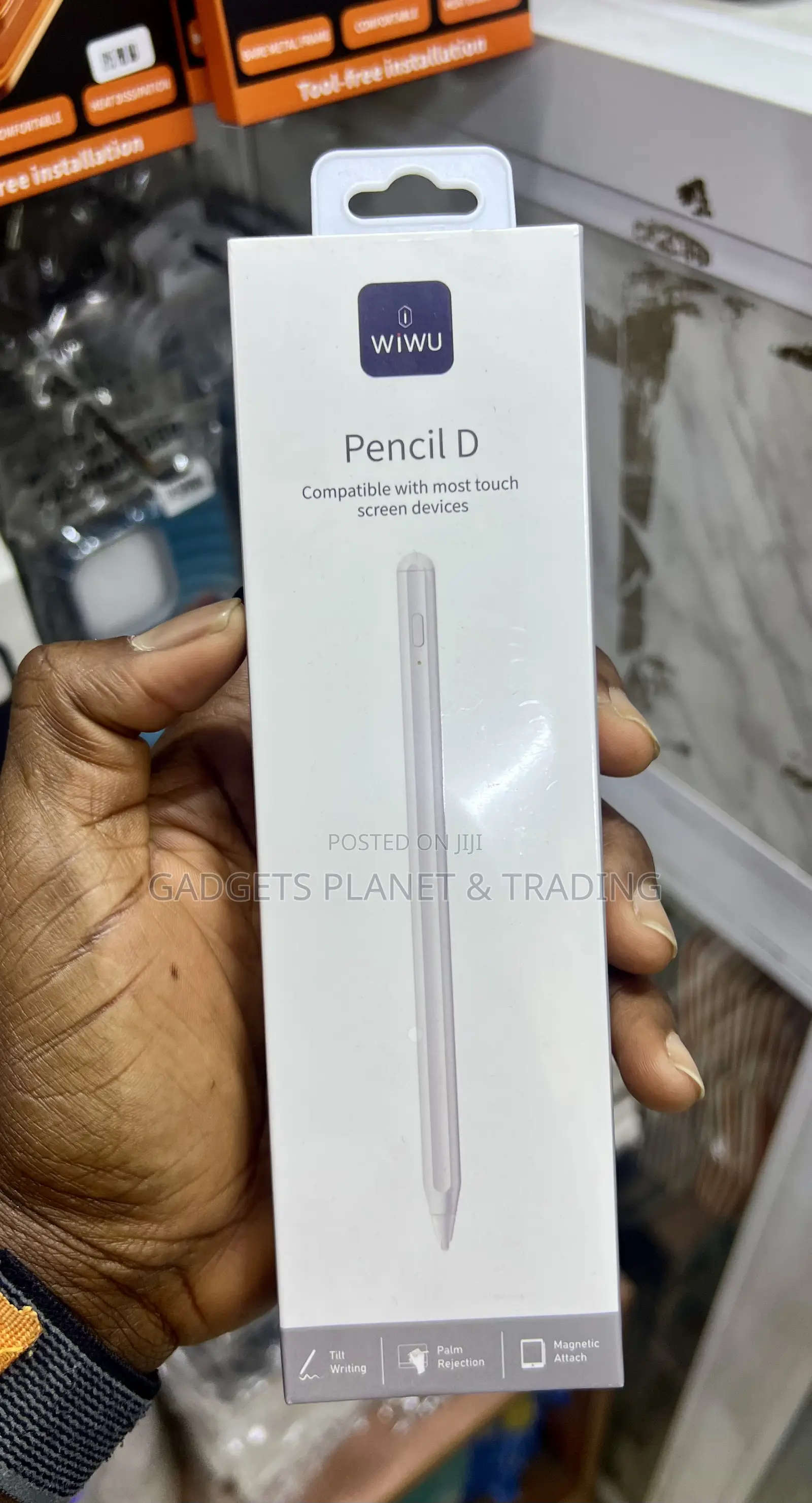 Wiwu Capacitive Active Universal Smart Pressure Touch Stylus Pencil D