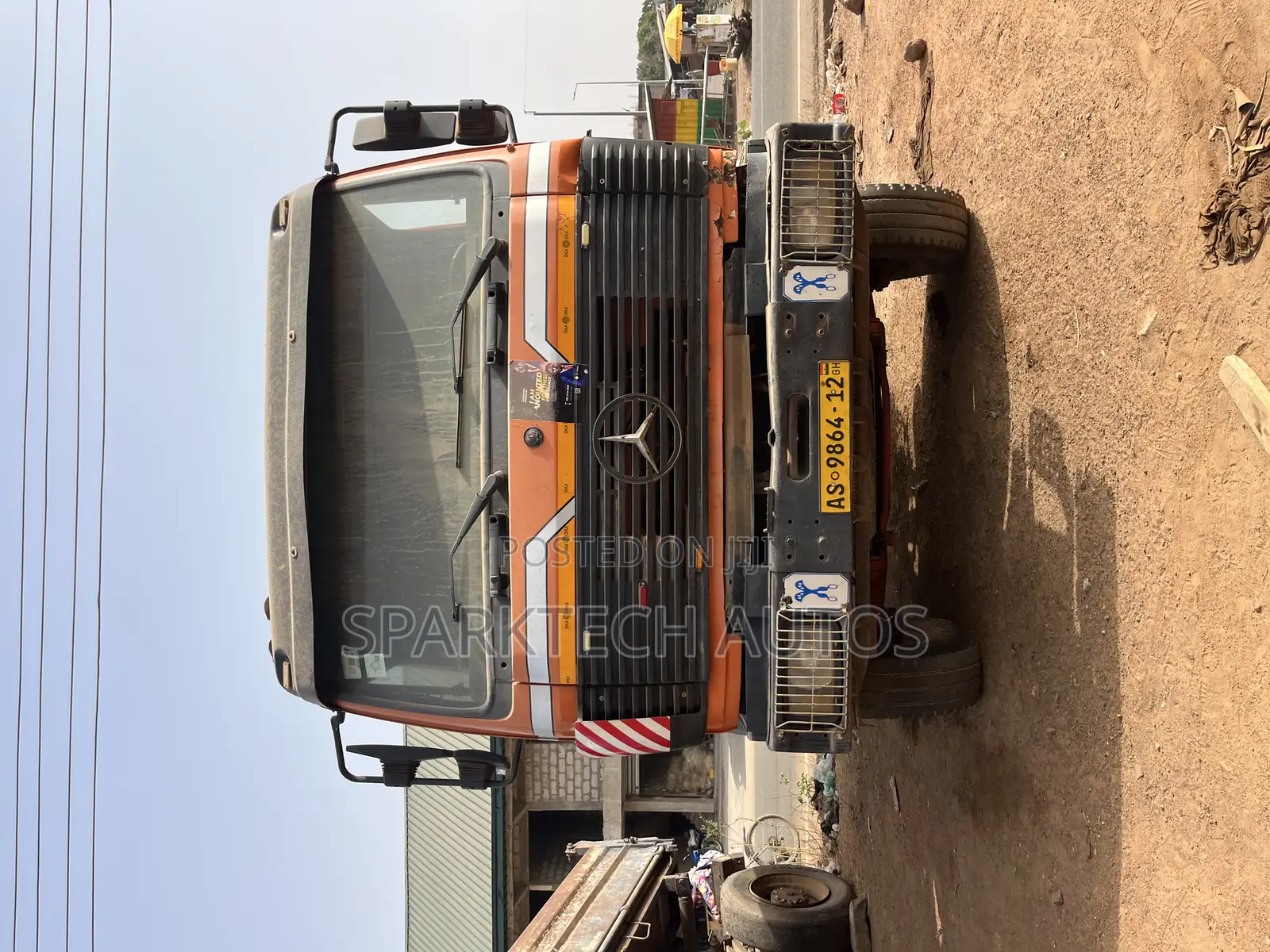 Single Axle Mercedes Benz V12