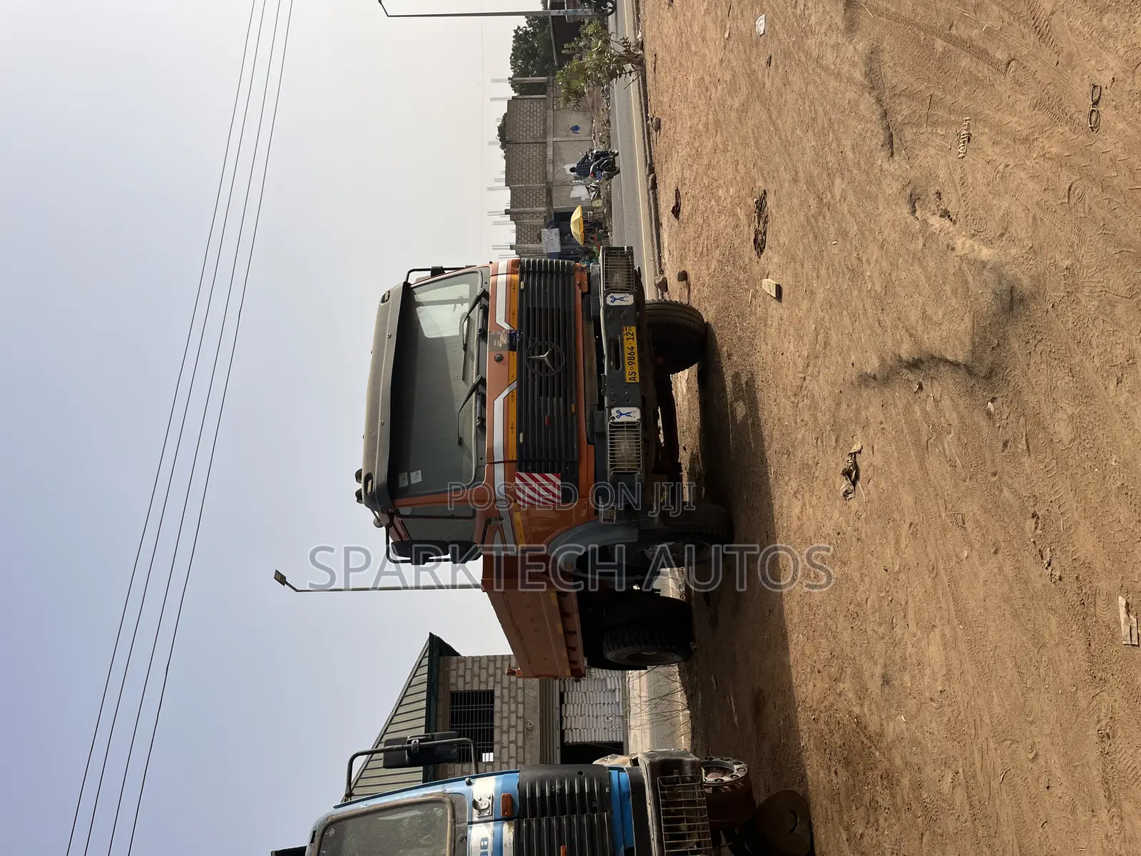Single Axle Mercedes Benz V12