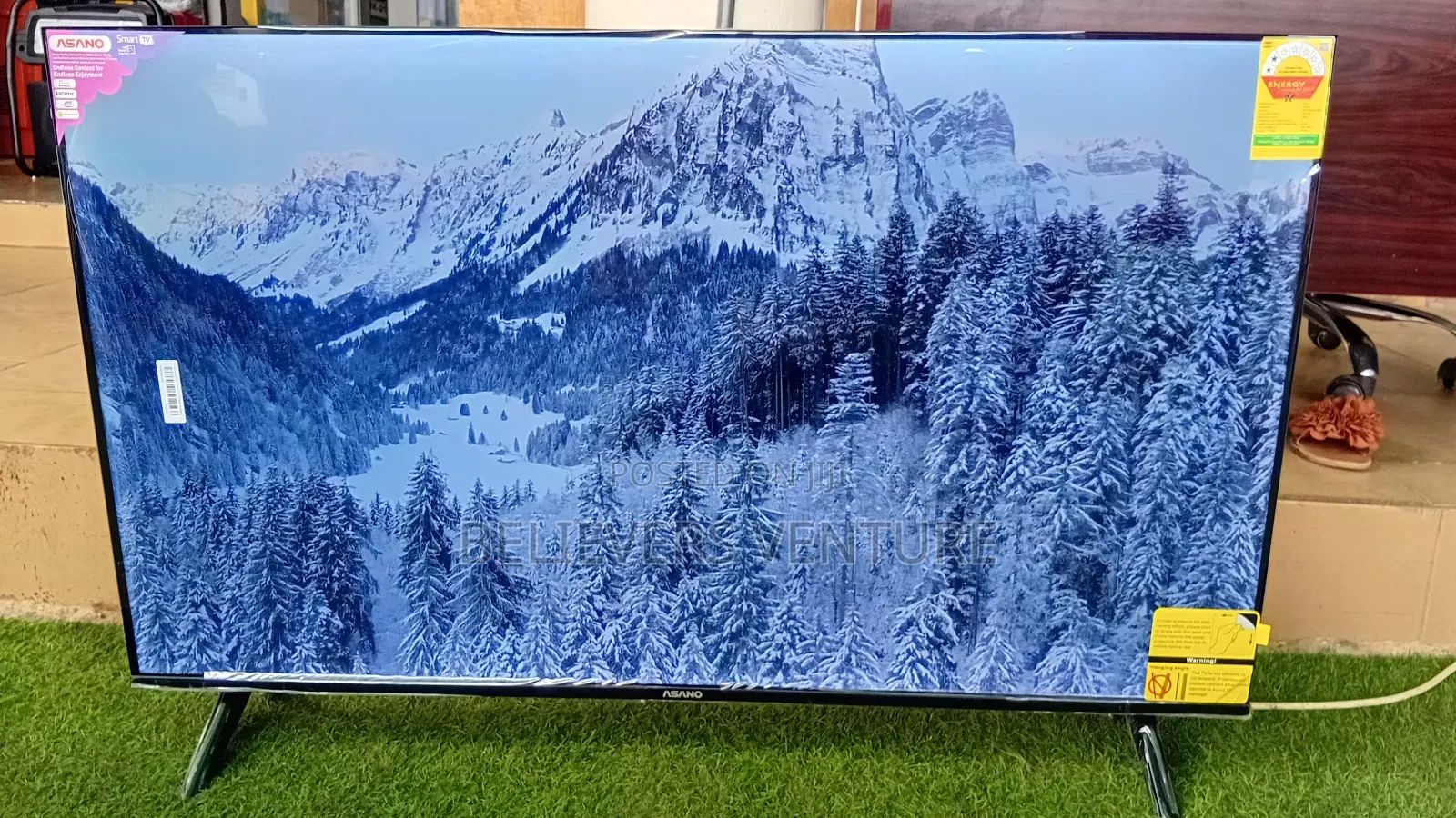 Asano 50 Inches Smart Tv Clear View Tv
