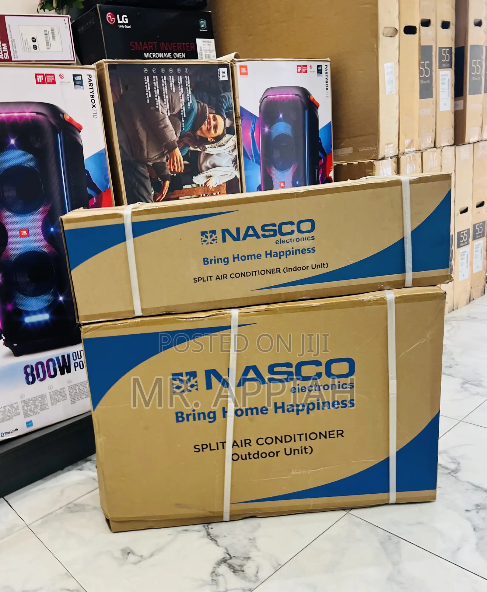 Get New Nasco 1.5hp R410 Ac(White) 