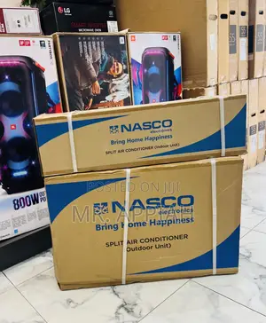 Get New Nasco 1.5hp R410 Ac(White) 