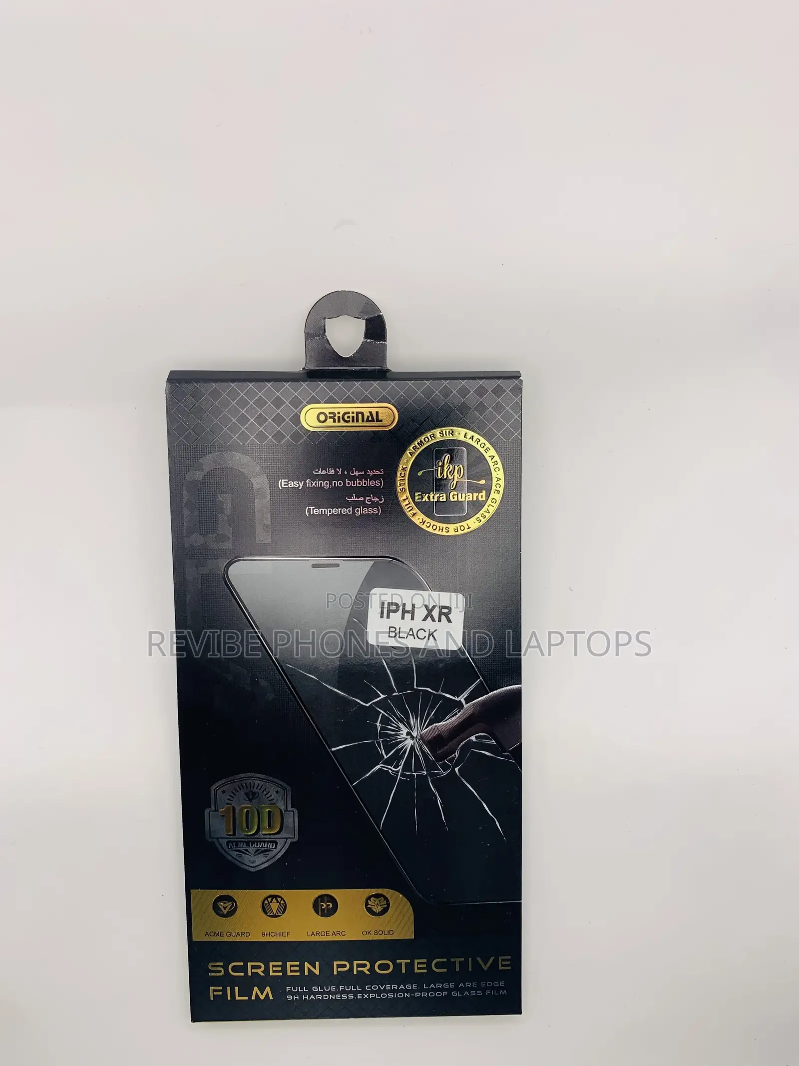 Original Black Screen Protectors. iPhone Xr to iPhone 17 Pro