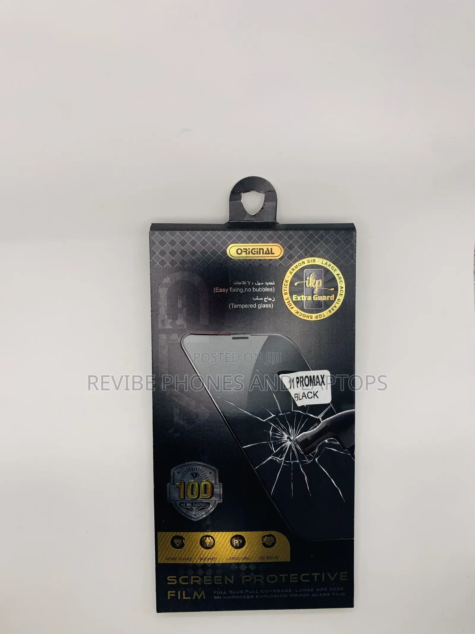 Original Black Screen Protectors. iPhone Xr to iPhone 17 Pro
