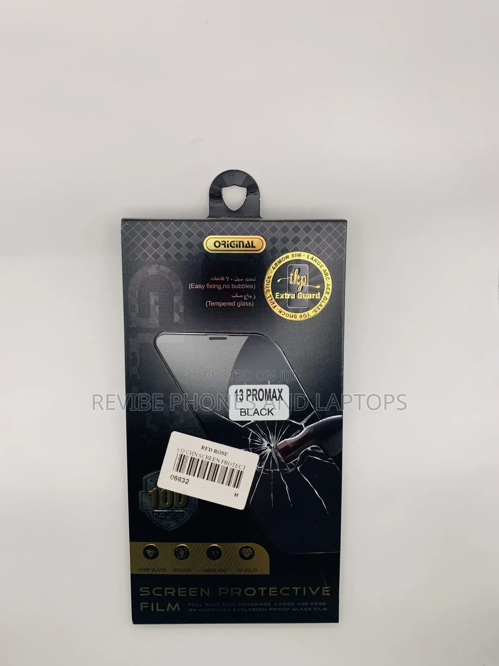 Original Black Screen Protectors. iPhone Xr to iPhone 17 Pro