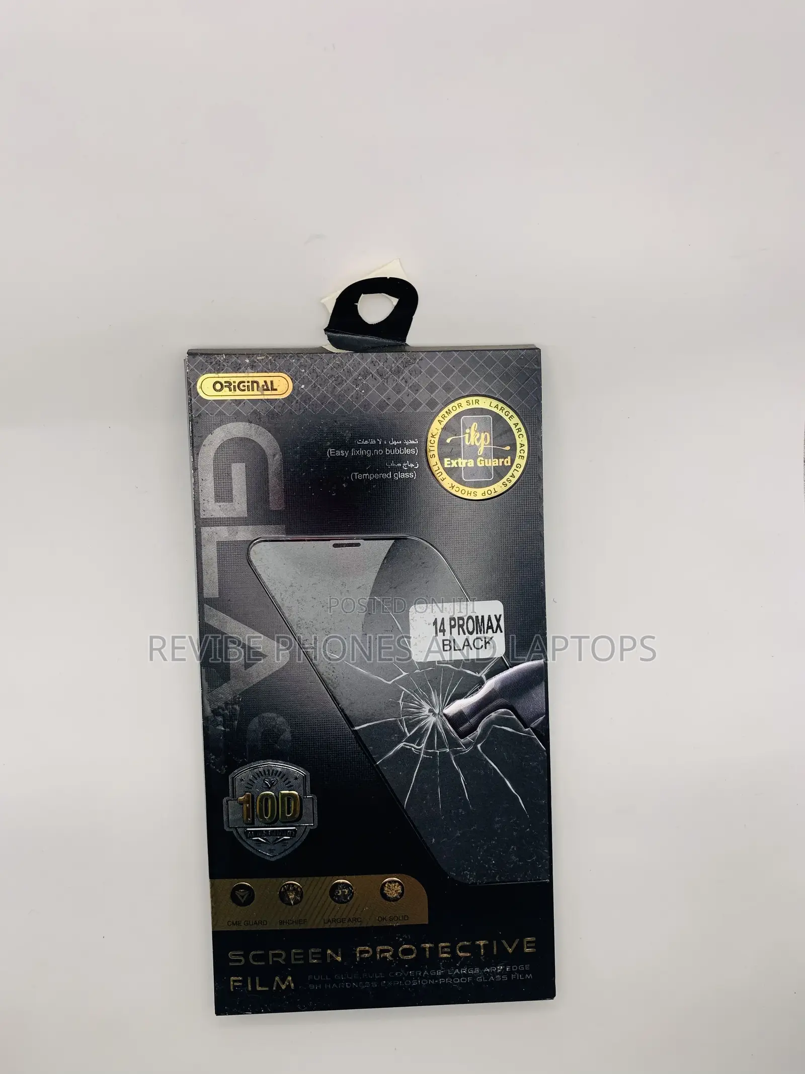 Original Black Screen Protectors. iPhone Xr to iPhone 17 Pro