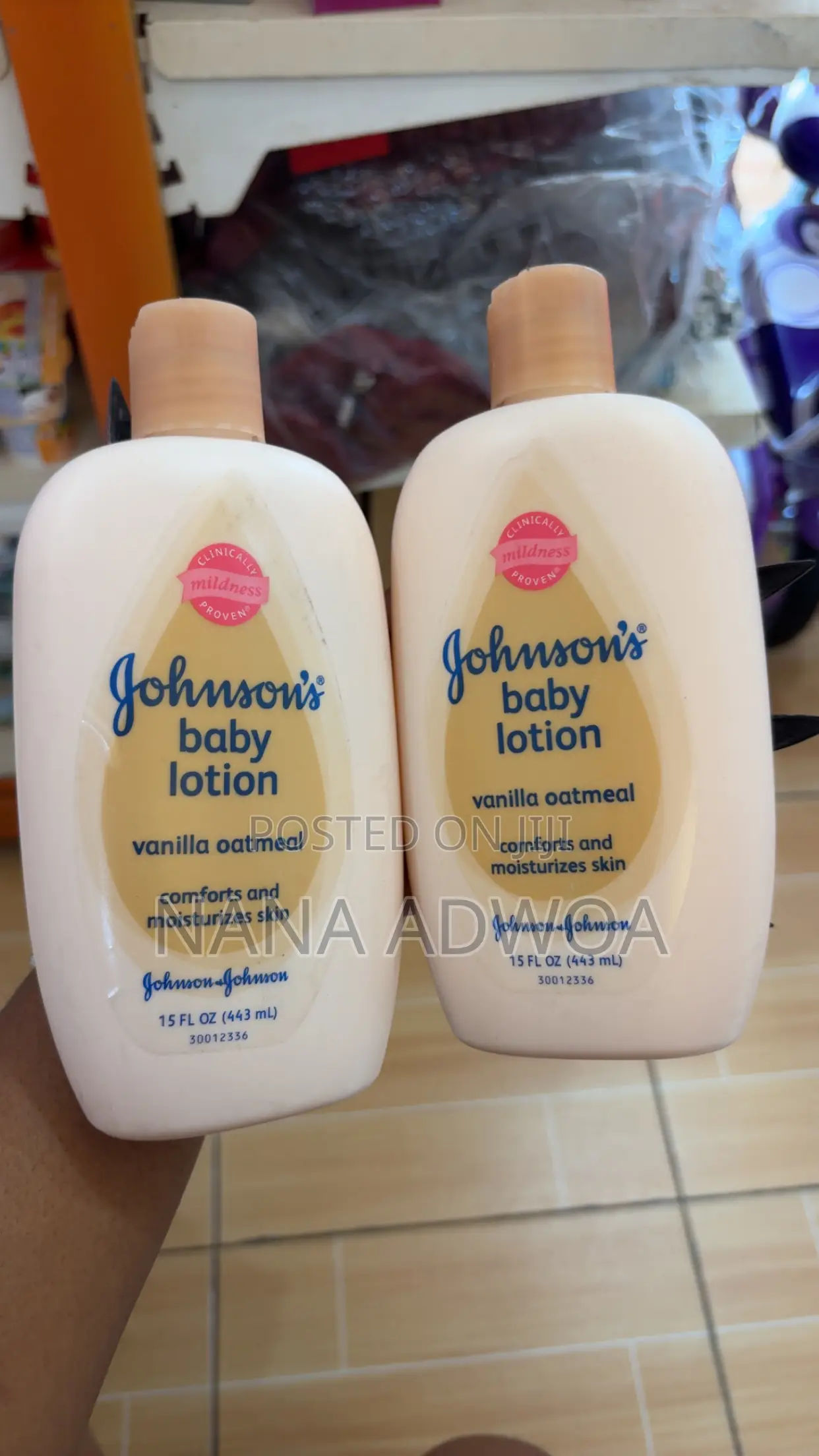 Johnson Vanilla Oatmeal Lotion