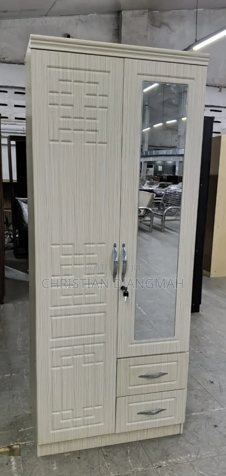 Quality Two Doors Wardrobe