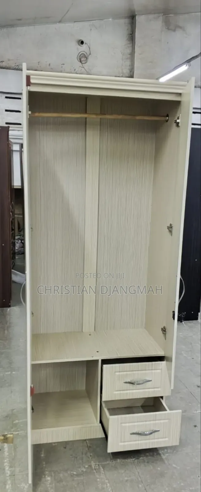 Quality Two Doors Wardrobe