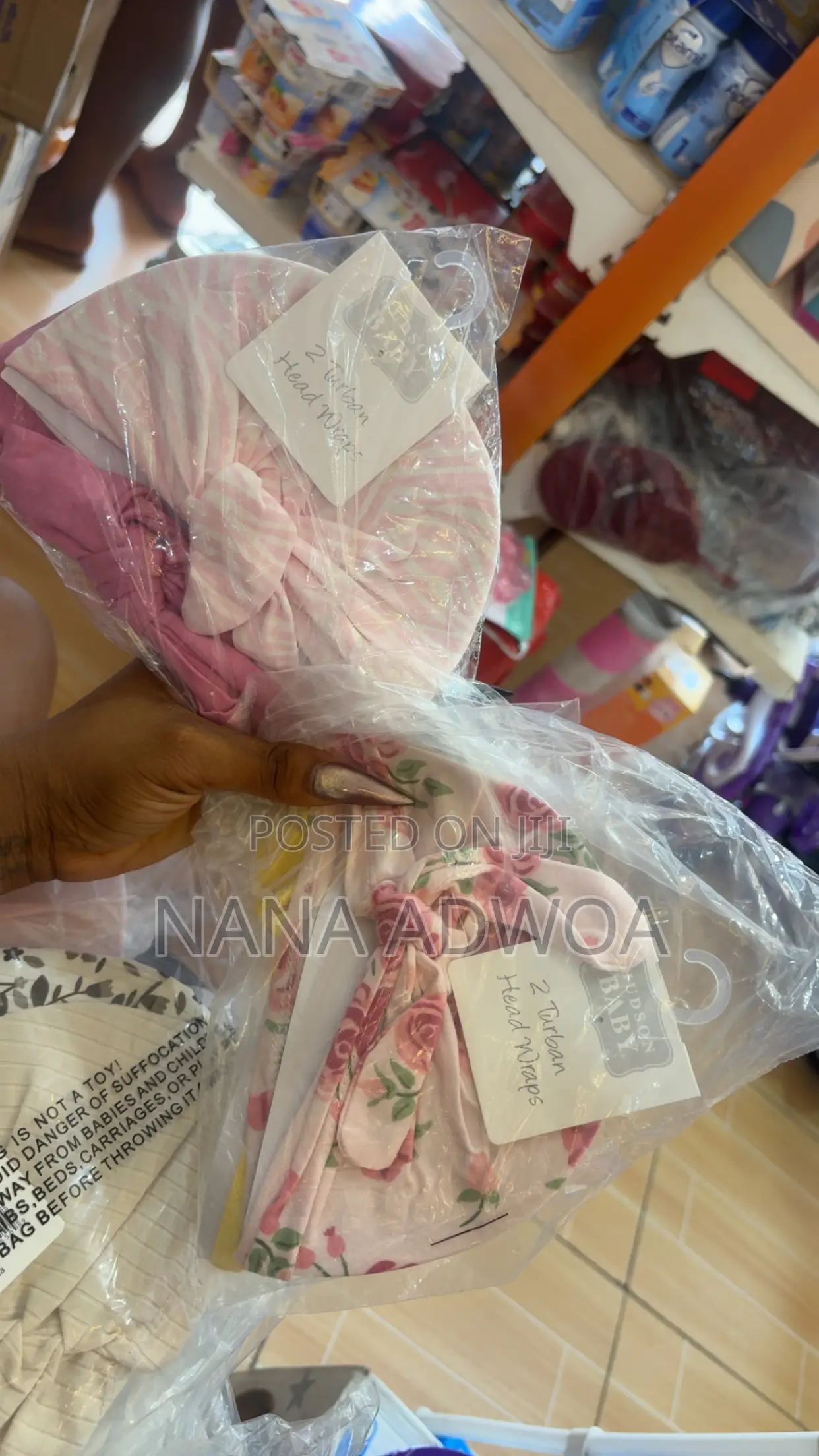 Hudson Baby Turban Head Wrap