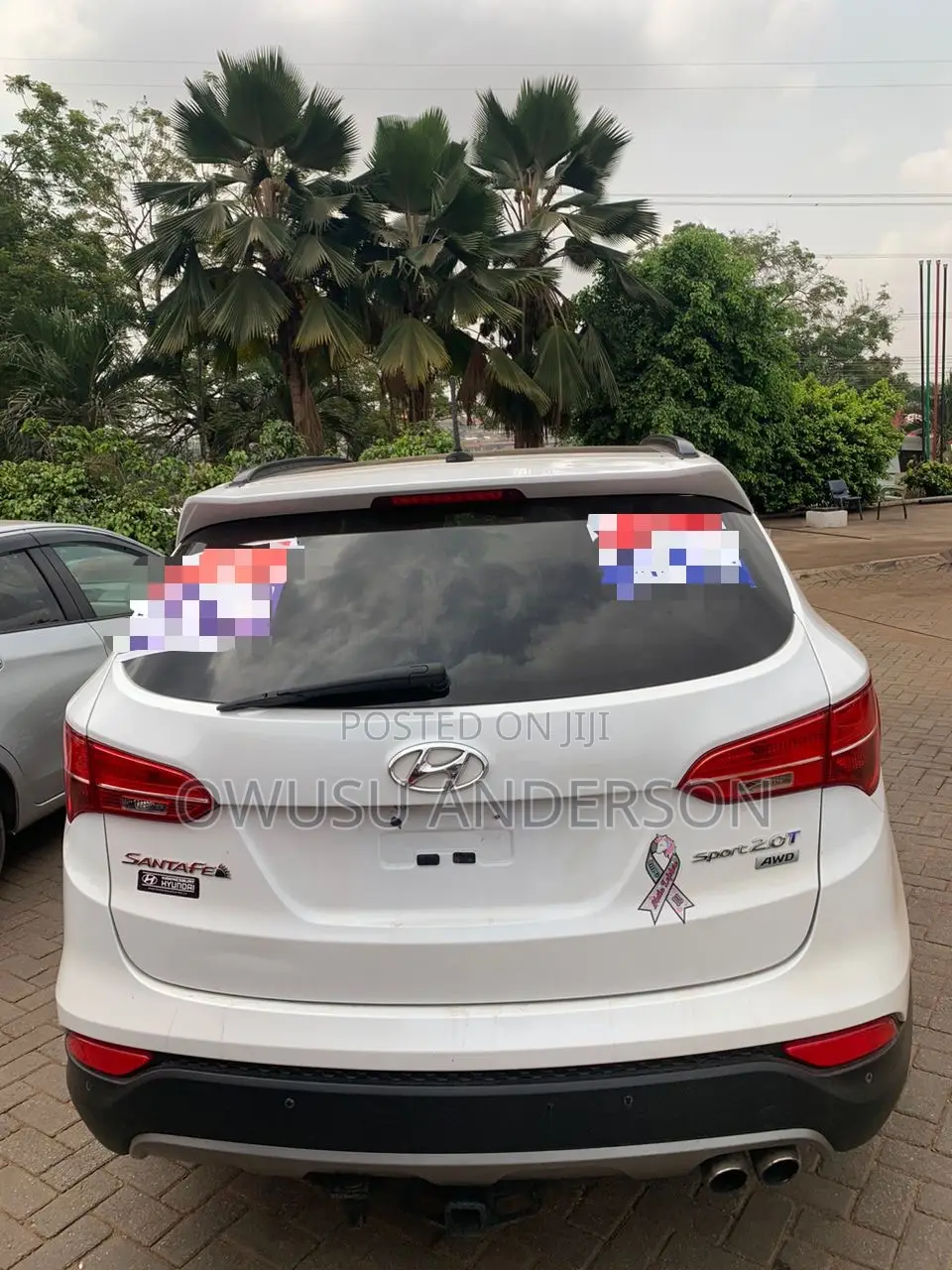 Hyundai Santa Fe 2016 White