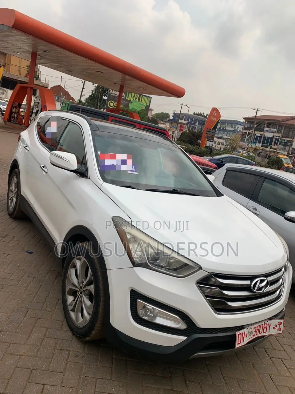 Hyundai Santa Fe 2016 White