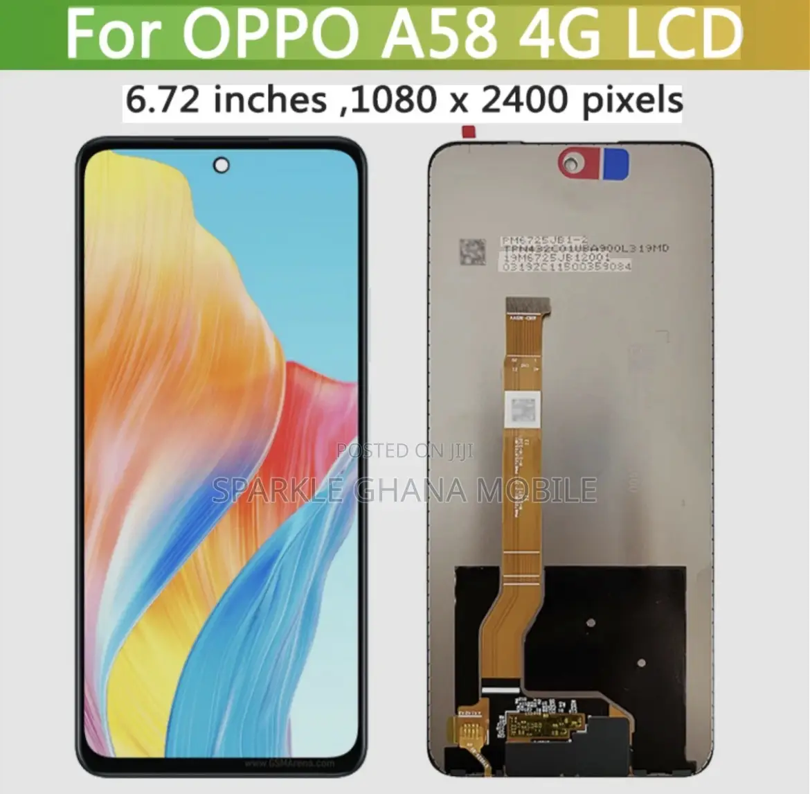Oppo A58 Screen Replacement