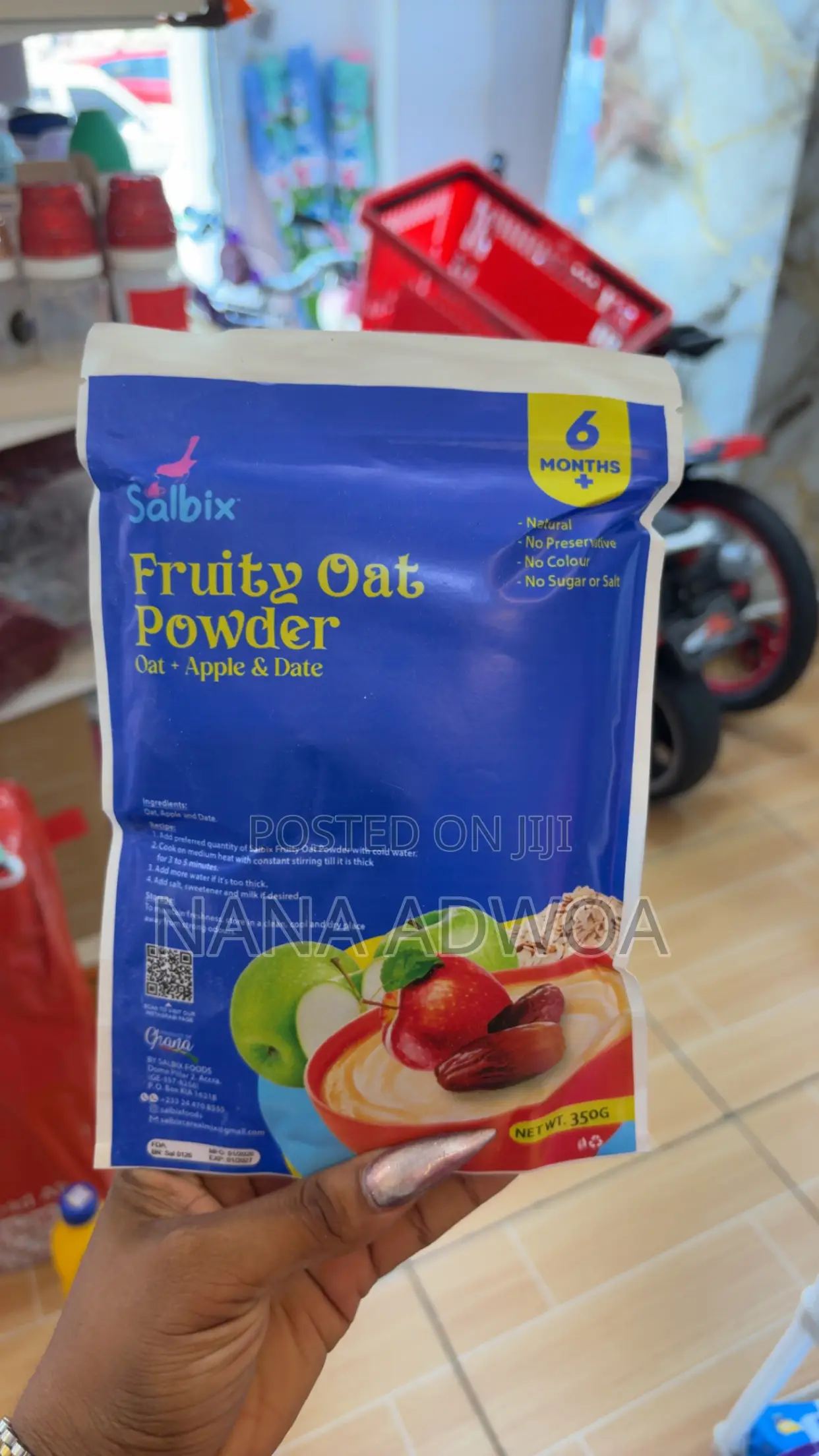 Fruity Oat Powder