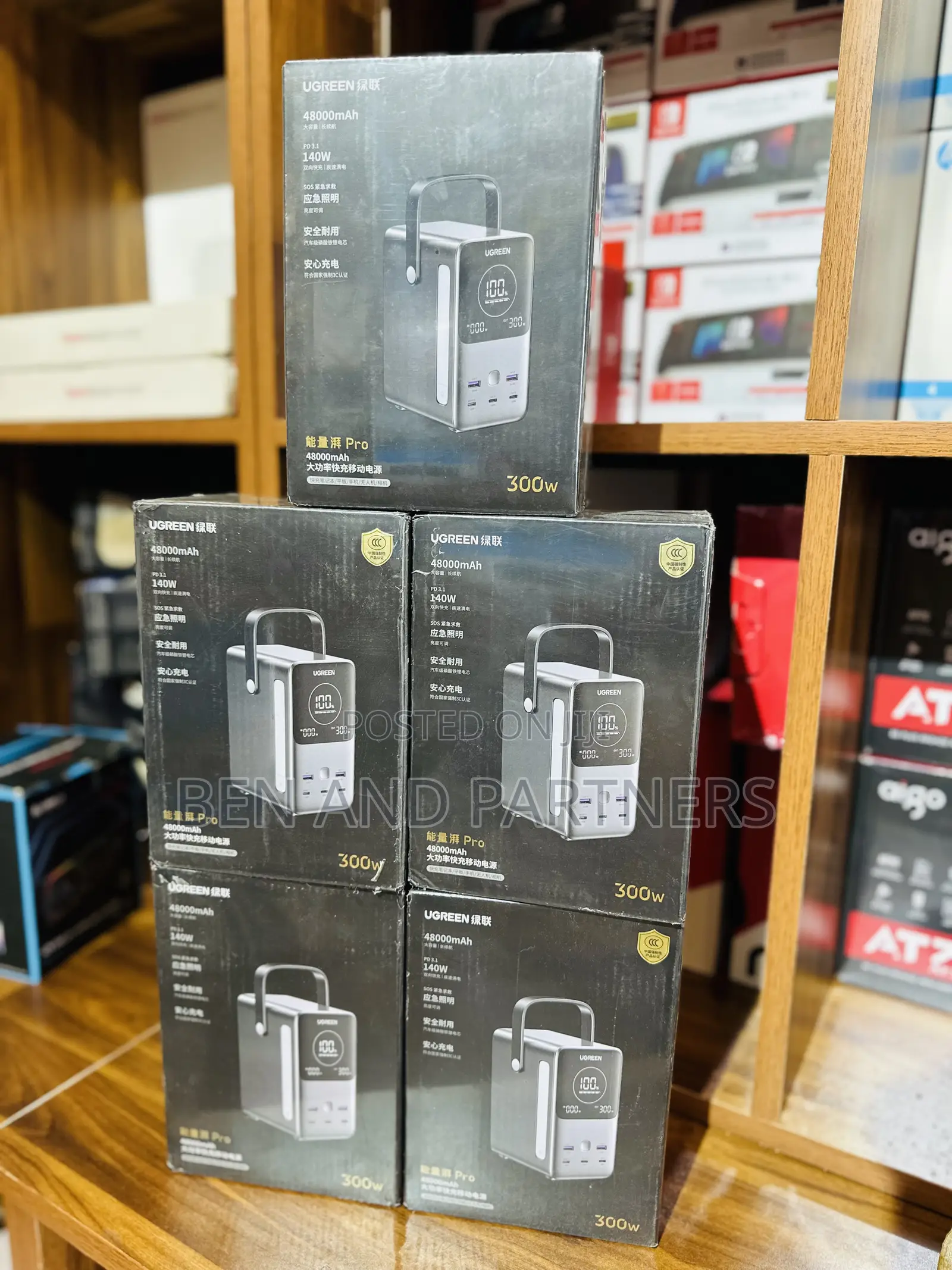 Ugreen 300w 48,000mah Portable Powerbank For Laptops-phones