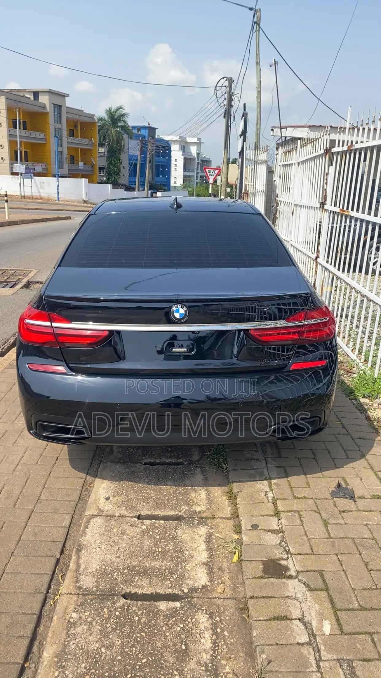 BMW 7 Series 2017 Black