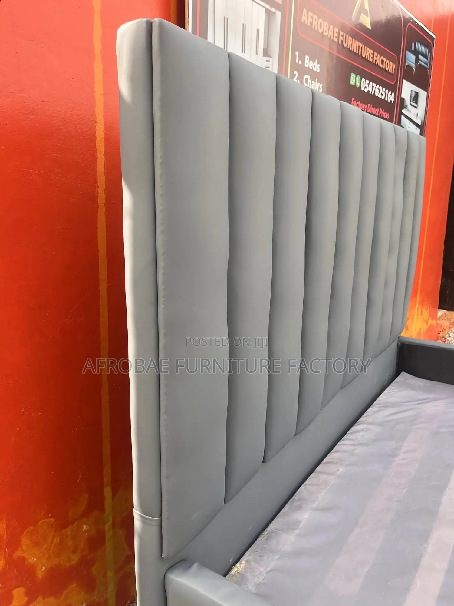 Quality Leather Double Bed