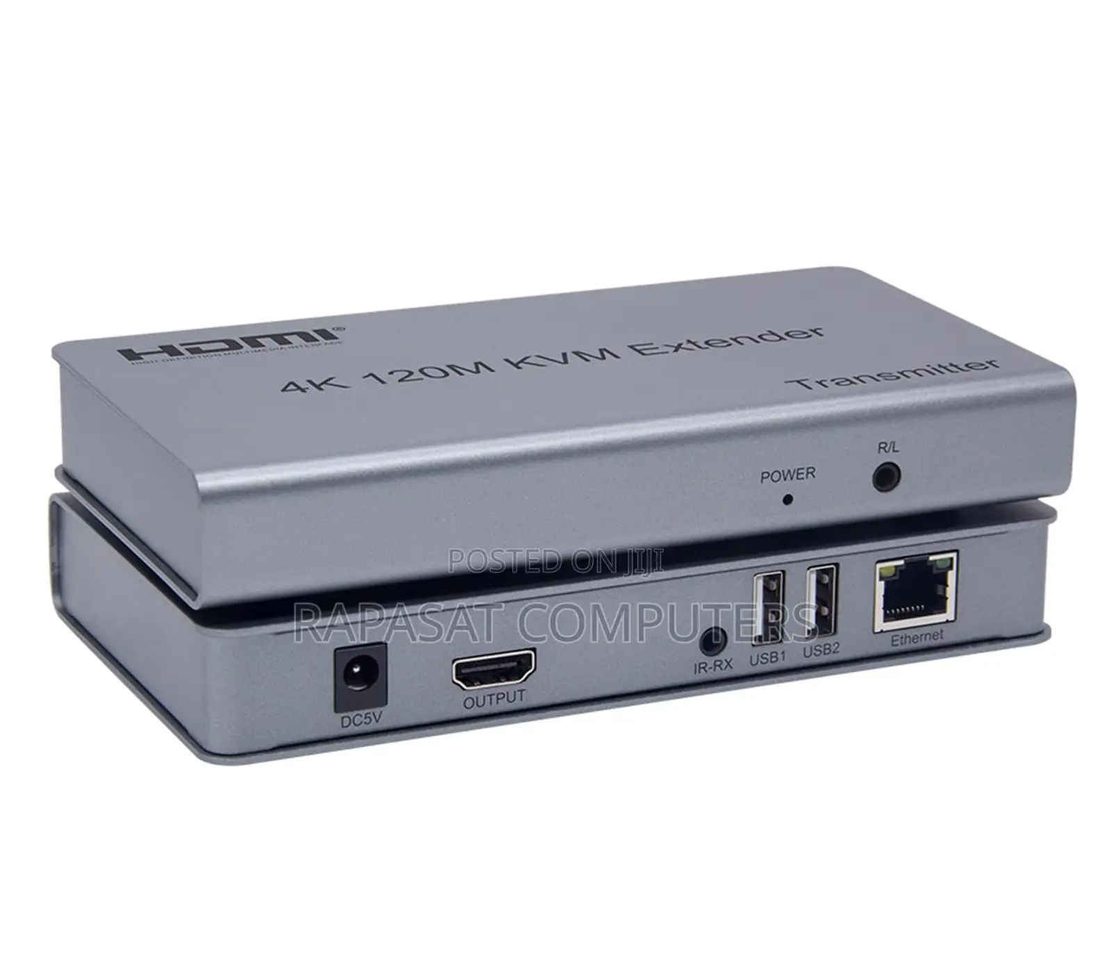 Hdmi 120m Kvmextender With Audio(Green Box)