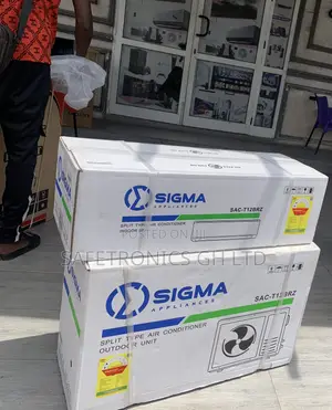 Accurate Fast White Split Type Sigma 1.5 R410a Electric Ac
