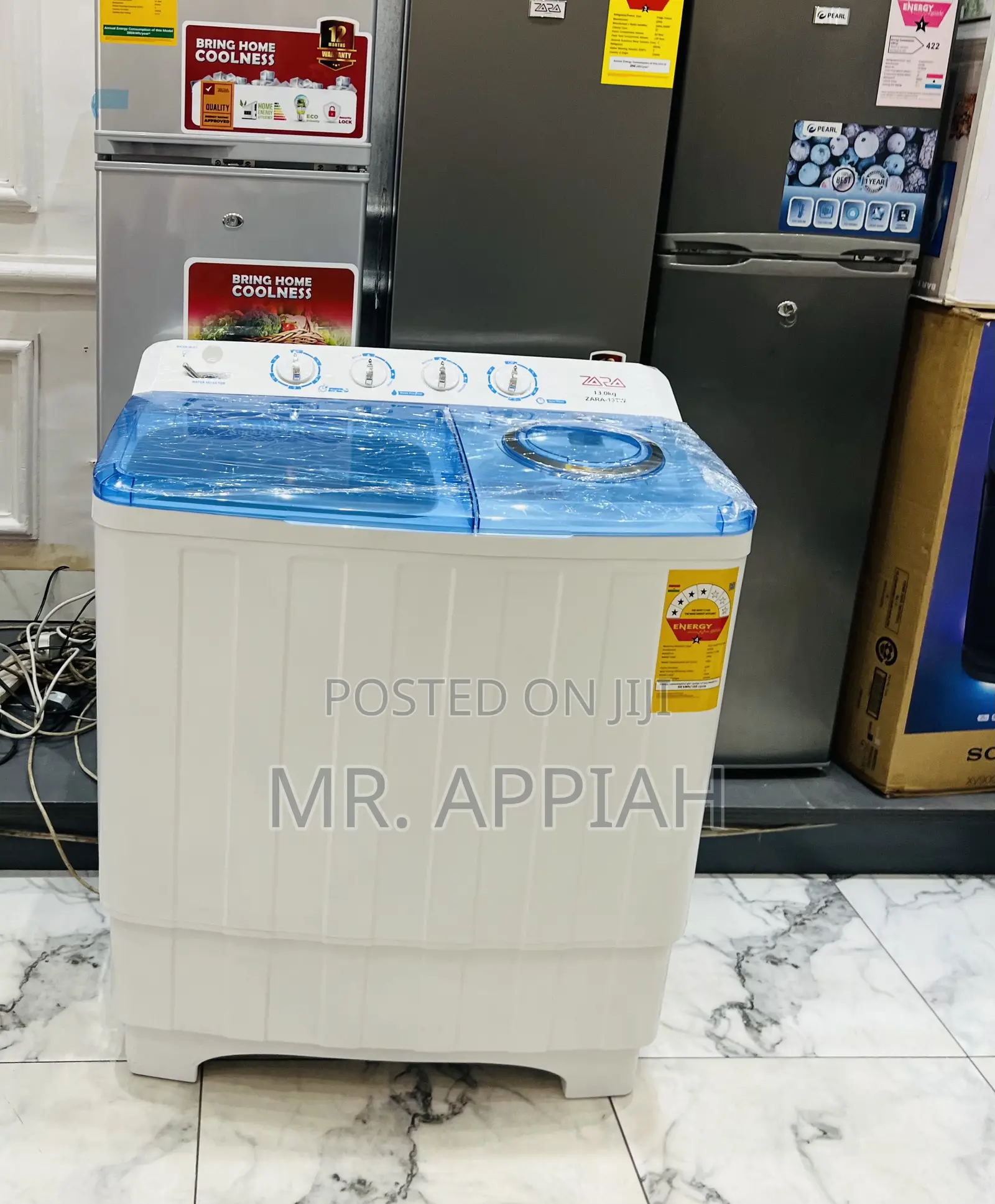 Order Quality Zara 13kg Washing Machine With 60 Minute Wash Time 