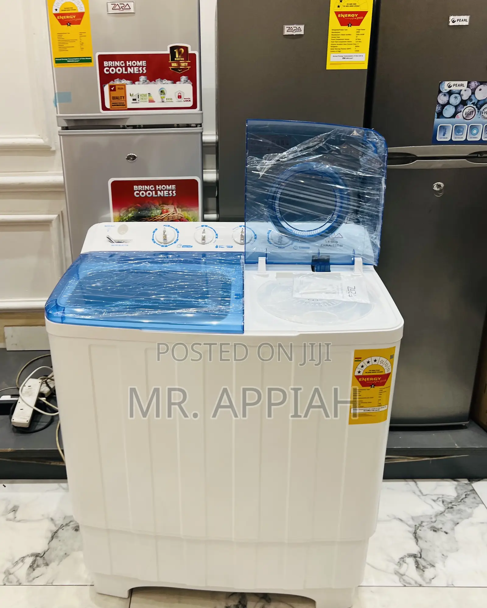 Order Efficient Zara 13kg Top Load Washing Machine + Spin Dry 