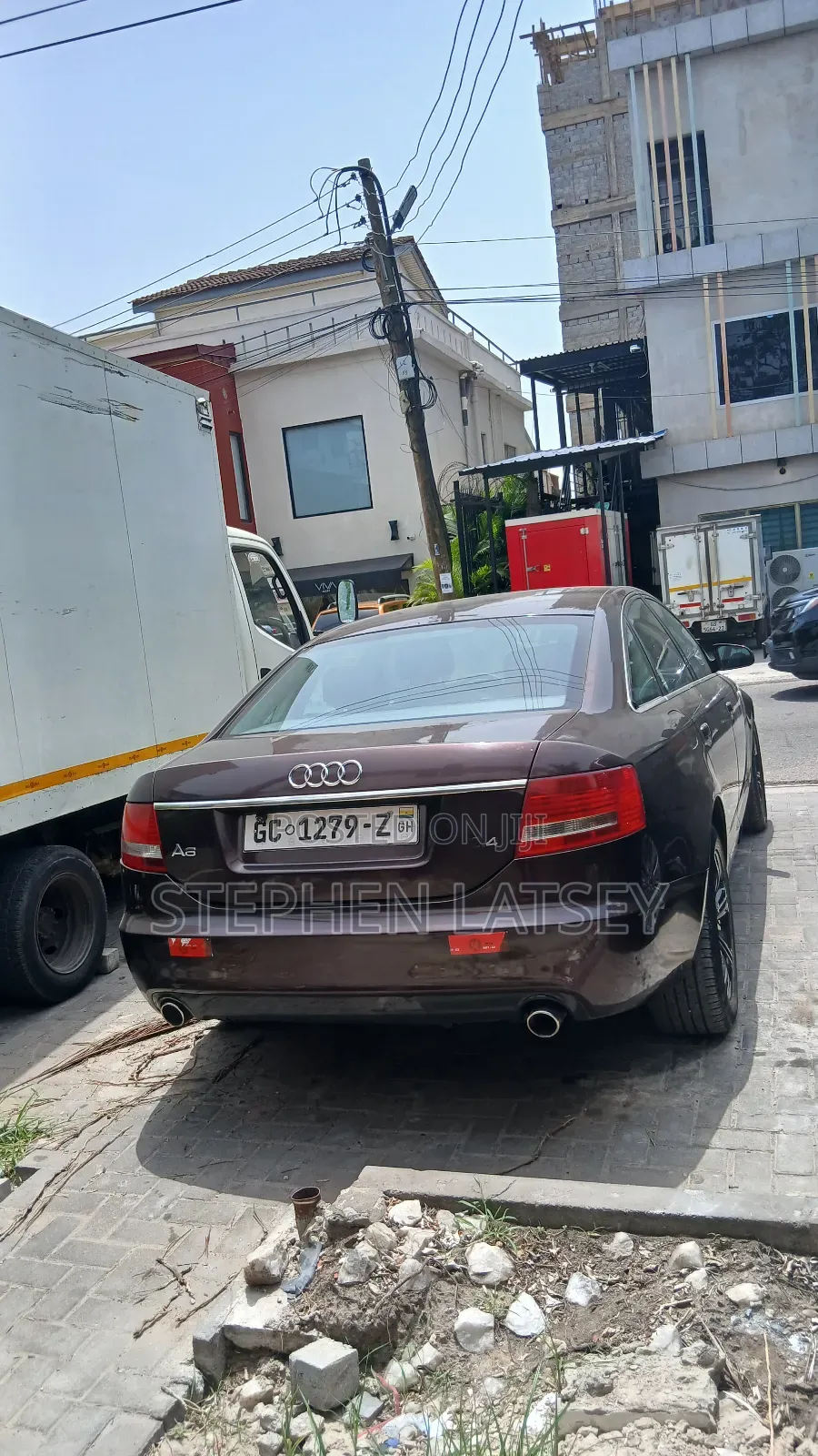 Audi A6 2.4 2007 Burgundy