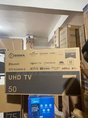 Sigma 50inch Smart Uhd Android Led Tv